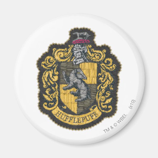 Harry Potter | Hufflepuff-Wappen-Patch Magnet (Vorne)