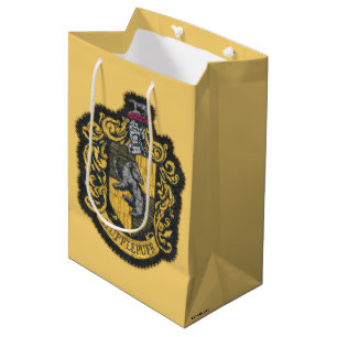Harry Potter Hufflepuff-Wappen-Patch Mittlere Geschenktüte