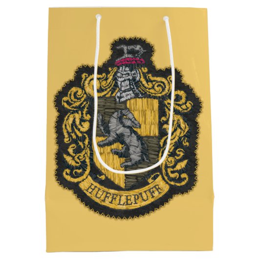 Harry Potter | Hufflepuff-Wappen-Patch Mittlere Geschenktüte (Rückseite)