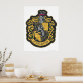 Harry Potter | Hufflepuff-Wappen-Patch Poster (Küche)