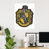 Harry Potter | Hufflepuff-Wappen-Patch Poster (Heimbüro)
