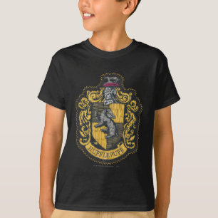 Harry Potter Hufflepuff-Wappen-Patch T-Shirt