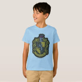 Harry Potter | Hufflepuff-Wappen-Patch T-Shirt (Vorne ganz)