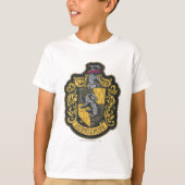 Harry Potter | Hufflepuff-Wappen-Patch T-Shirt (Vorderseite)