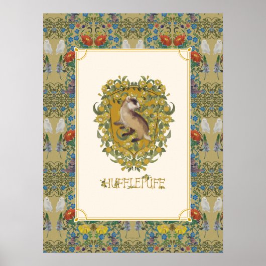 HARRY POTTER™ | HUFFLEPUFF™ Wappen Poster (Vorne)