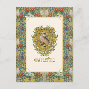 HARRY POTTER™   HUFFLEPUFF™ Wappen Postkarte