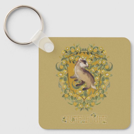 HARRY POTTER™ | HUFFLEPUFF™ Wappen Schlüsselanhänger (Vorderseite)