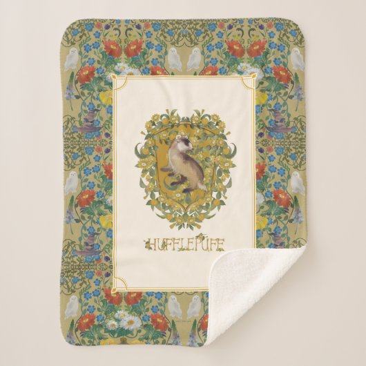 HARRY POTTER™ | HUFFLEPUFF™ Wappen Sherpadecke (Vorderseite)