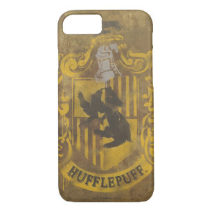 Harry Potter   Hufflepuff Wappen Spray Paint iPhone 8/7 Hülle