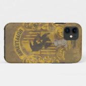 Harry Potter | Hufflepuff Wappen Spray Paint Case-Mate iPhone Hülle (Rückseite (Horizontal))