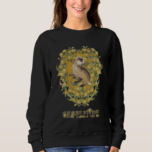 HARRY POTTER™ | HUFFLEPUFF™ Wappen Sweatshirt (Vorderseite)