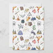 Harry Potter Icon's Baby Shower Einladung (Rückseite)