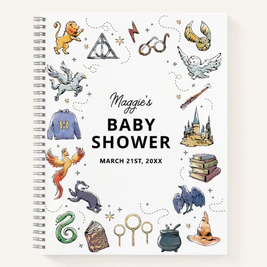 Harry Potter Icon's Baby Shower Notizblock (Vorderseite)
