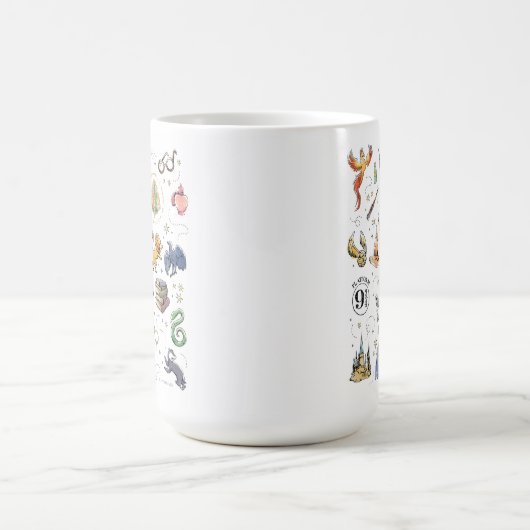 HARRY POTTER™ Icons Kaffeetasse (Mittel)
