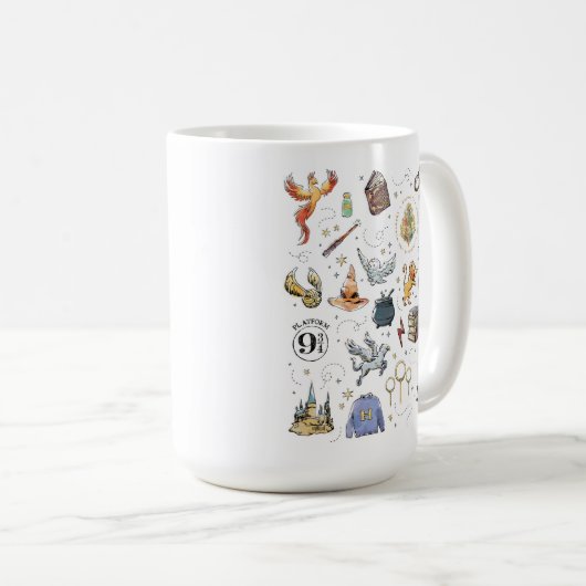 HARRY POTTER™ Icons Kaffeetasse (VorderseiteRechts)