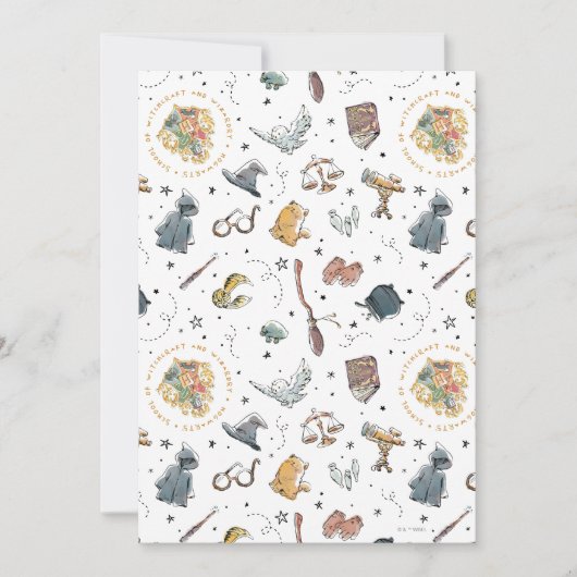 HARRY POTTER™ Icons Muster (Vorderseite)