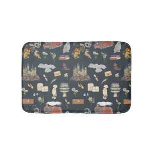 HARRY POTTER™   Icons Muster Badematte