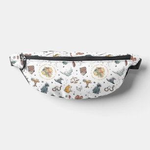 Harry Potter Icons Muster Bauchtasche