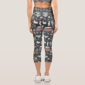 HARRY POTTER™ | Icons Muster Capri Leggings (Rückseite)