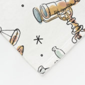 HARRY POTTER™ Icons Muster Fleecedecke (Ecke)