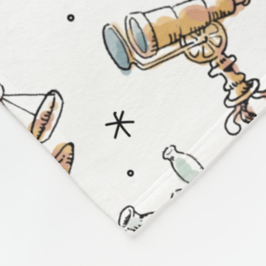 HARRY POTTER™ Icons Muster Fleecedecke (Ecke)