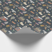 HARRY POTTER™ | Icons Muster Geschenkpapier (Ecke)