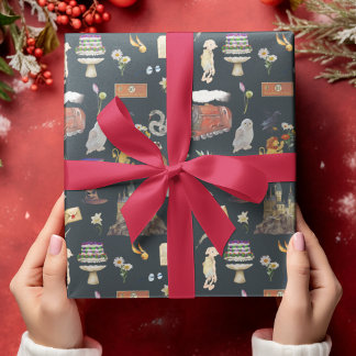 HARRY POTTER™ | Icons Muster Geschenkpapier Set