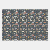 HARRY POTTER™ | Icons Muster Geschenkpapier Set (Vorderseite 3)