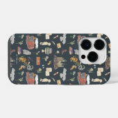 HARRY POTTER™ | Icons Muster iPhone Hülle (Rückseite (Horizontal))