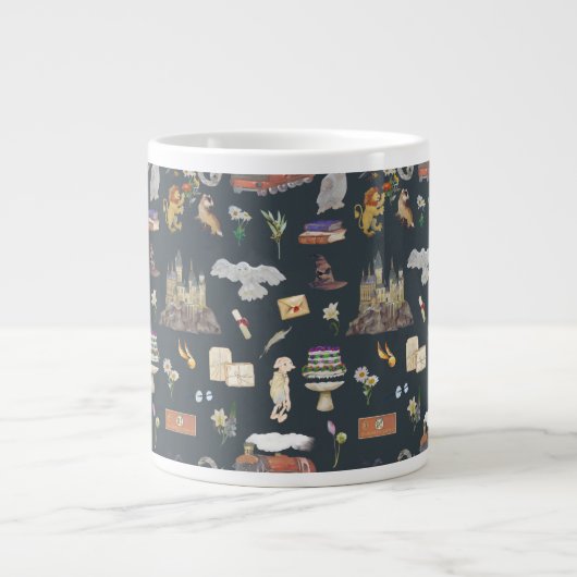 HARRY POTTER™ | Icons Muster Jumbo-Tasse (Vorderseite)