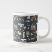 HARRY POTTER™ | Icons Muster Jumbo-Tasse (Rechts)