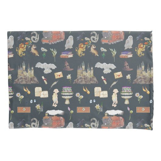 HARRY POTTER™ | Icons Muster Kissenbezug (Vorderseite)