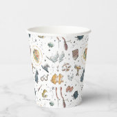 HARRY POTTER™ Icons-Muster Pappbecher (Rechts)