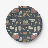 HARRY POTTER™ | Icons Muster Pappteller (Vorderseite)