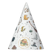 HARRY POTTER™ Icons-Muster Partyhütchen (Links)