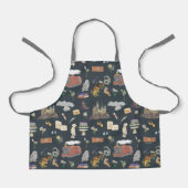 HARRY POTTER™ | Icons Muster Schürze (Vorderseite)