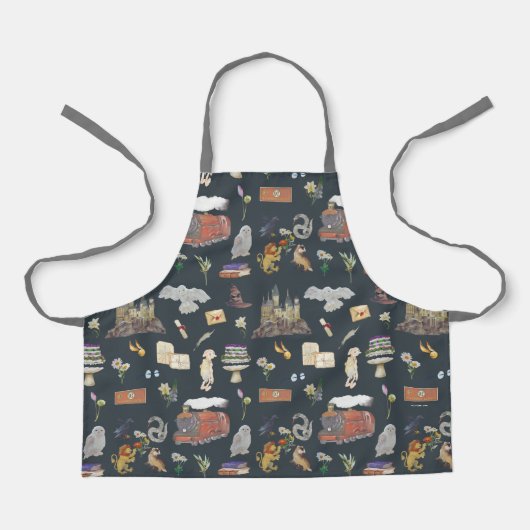 HARRY POTTER™ | Icons Muster Schürze (Vorderseite)