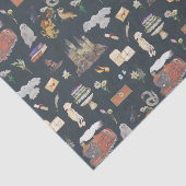 HARRY POTTER™ | Icons Muster Seidenpapier (Ausschnitt)