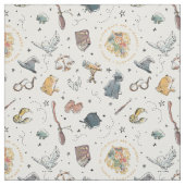 Harry Potter Icons Muster Stoff (Muster)