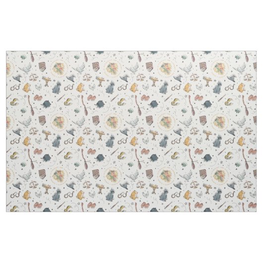 Harry Potter Icons Muster Stoff (Fat Quarter (45,7 x 55,9 cm))
