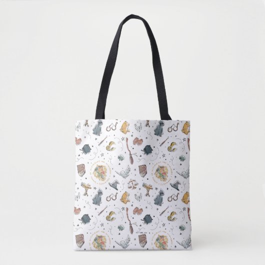 HARRY POTTER™ Icons Muster Tasche (Vorderseite)