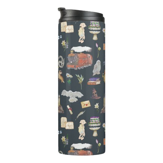 HARRY POTTER™ | Icons Muster Thermosbecher (Nach rechts gedreht)