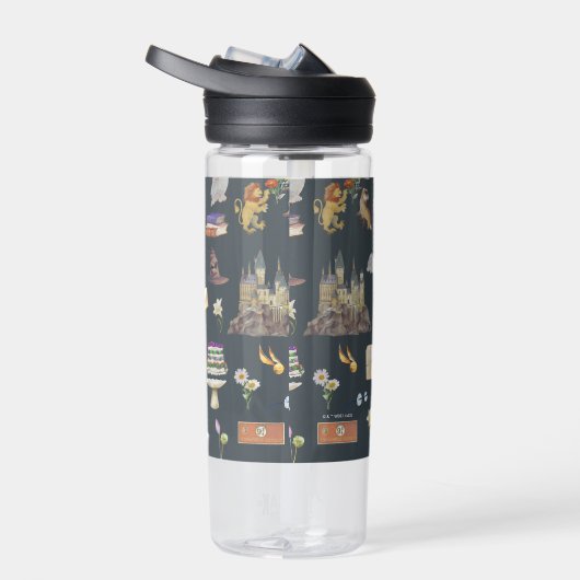 HARRY POTTER™ | Icons Muster Trinkflasche (Rechts)