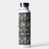 HARRY POTTER™ | Icons Muster Trinkflasche (Rechts)