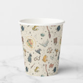 Harry Potter Icons Pattern - Baby Dusche Pappbecher (Rückseite)