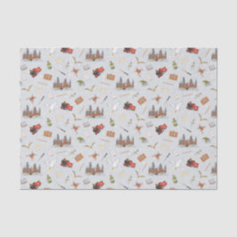 Harry Potter Icons Pattern - Baby Dusche Seidenpapier