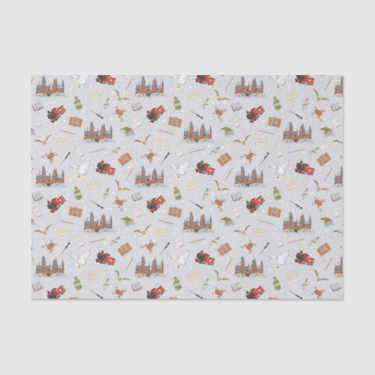 Harry Potter Icons Pattern - Baby Dusche Seidenpapier (Vorderseite)
