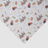 Harry Potter Icons Pattern - Baby Dusche Seidenpapier (Ausschnitt)