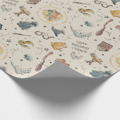 Harry Potter Icons Pattern - Birthday Geschenkpapier (Ecke)