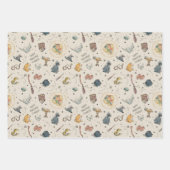 Harry Potter Icons Pattern - Birthday Geschenkpapier Set (Vorderseite 2)
